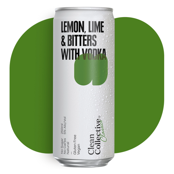 Lemon, Lime & Bitters with Vodka