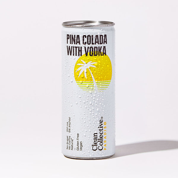 Paradise Pina Colada With Vodka Premixed Drink